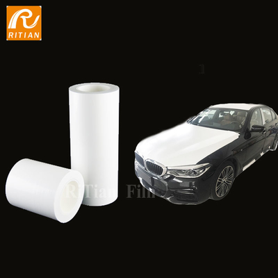 Màu trắng đục bóng chống xước sơn ô tô màng bảo vệ thân xe để vận chuyển