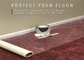 Phim bảo vệ thảm Polythene In chống ẩm chống trầy xước cho sàn nhà