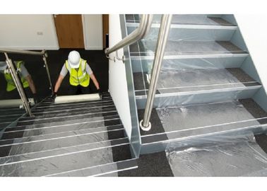 Chất kết dính ổn định thảm bảo vệ phim Chất liệu PE màu rõ ràng cho cầu thang