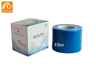 PE Nha khoa Barrier Film Hộp tùy chỉnh dùng một lần Blue Transaprent RoHs Phê duyệt