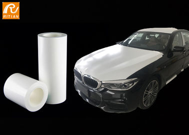 Màu trắng Chất liệu màng bảo vệ ô tô Chất liệu polyetylen Độ bám dính trung bình