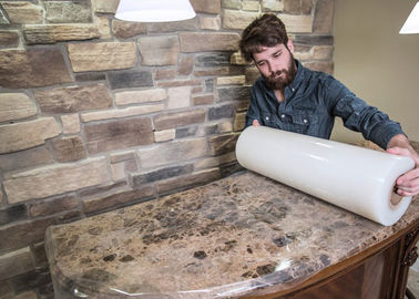 Giá tốt. Loại bỏ màng bảo vệ PE cho mặt bàn đá cẩm thạch Chăm sóc không có cặn 1240mm * 200m trực tuyến