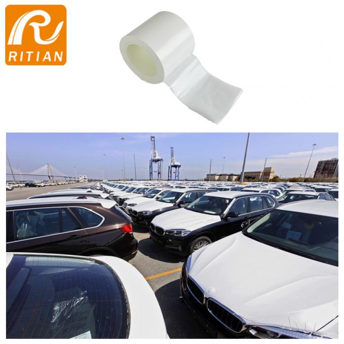 Chiếc xe có sơn bảo vệ được lắp đặt