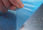 Cửa sổ nhuộm màu Kính màu xanh lam Phim bảo vệ trong suốt Cửa sổ Shatter Shield Blow Mold Film