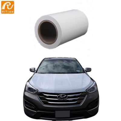 Giá tốt. Phim bảo vệ bề mặt sơn xe ô tô PE chống tia cực tím trắng bóng mờ Rtian OEM trực tuyến