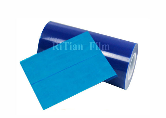 Giá tốt. Màng bảo vệ PE màu xanh / trong suốt Chống tia cực tím cho tấm kim loại trực tuyến