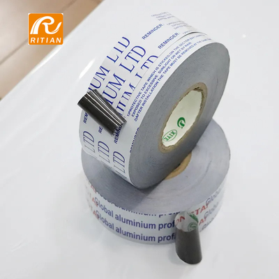Giá tốt. Không dán màng bảo vệ PE tự dính Bề mặt bảo vệ màng đen trắng cho hồ sơ nhôm trực tuyến