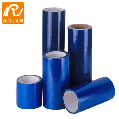 Giá tốt. Màng bảo vệ PE 1240mm Chiều rộng 50 Micron Độ dày 200m Chiều dài Màng bảo vệ bề mặt cho cửa sổ và kính trực tuyến