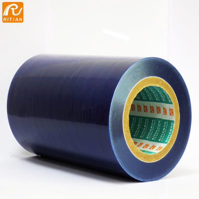 Giá tốt. Bộ phim bảo vệ PE 50 micron có độ bền cao với chất kết dính dựa trên cao su để bảo vệ bề mặt không có chất thải trực tuyến
