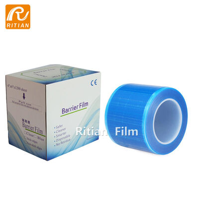 Giá tốt. Phim bảo vệ PE màu xanh trong suốt với độ dính mạnh và loại bỏ không còn dư lượng cho thiết bị y tế trực tuyến