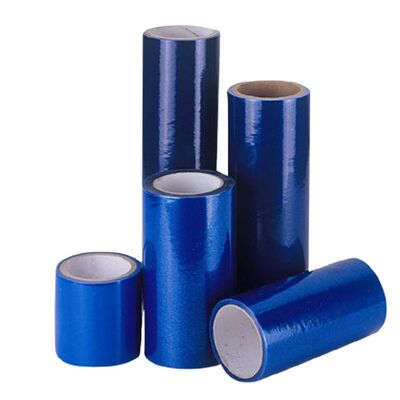 Giá tốt. Blue Transparency PE Protective Film với khả năng chống tia UV 6 tháng và Độ bền dính 0.05-0.25 N/cm cho các ứng dụng công nghiệp trực tuyến