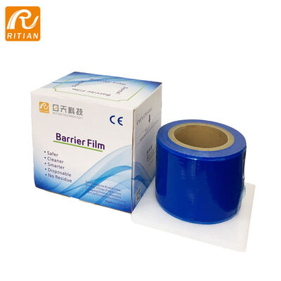 Giá tốt. Phim bảo vệ PE màu xanh minh bạch với độ bền bám sát cao và loại bỏ không còn dư lượng cho các ứng dụng rào cản nha khoa và y tế trực tuyến