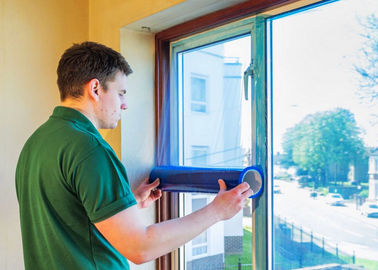 Giá tốt. Màng bảo vệ PE tự dính, màng bảo vệ kính cửa sổ cho ngoài trời / trong nhà trực tuyến