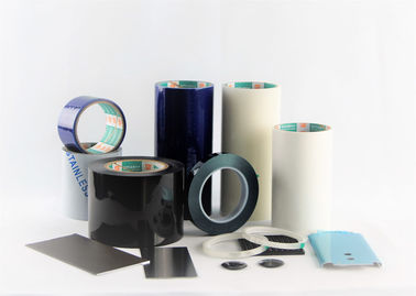 Giá tốt. Acrylic Base PE Bảo vệ màng đen và trắng dày 60 micron cuộn trực tuyến
