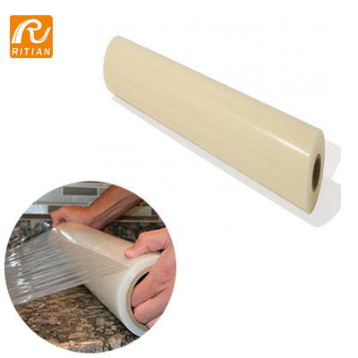 Giá tốt. Bộ phim bảo vệ PE bền với chất kết dính dựa trên cao su và kháng tia cực tím 6 tháng để bảo vệ bề mặt không có chất thải trực tuyến