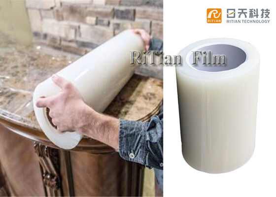Giá tốt. Bộ phim bảo vệ PE công nghiệp với chất kết dính dựa trên cao su 6 tháng Kháng tia cực tím và loại bỏ không còn dư lượng để bảo vệ bề mặt trực tuyến