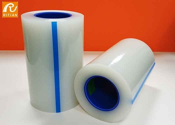 Giá tốt. Phim bảo vệ bề mặt 50micron 70micron trong suốt Độ bám dính thấp trực tuyến